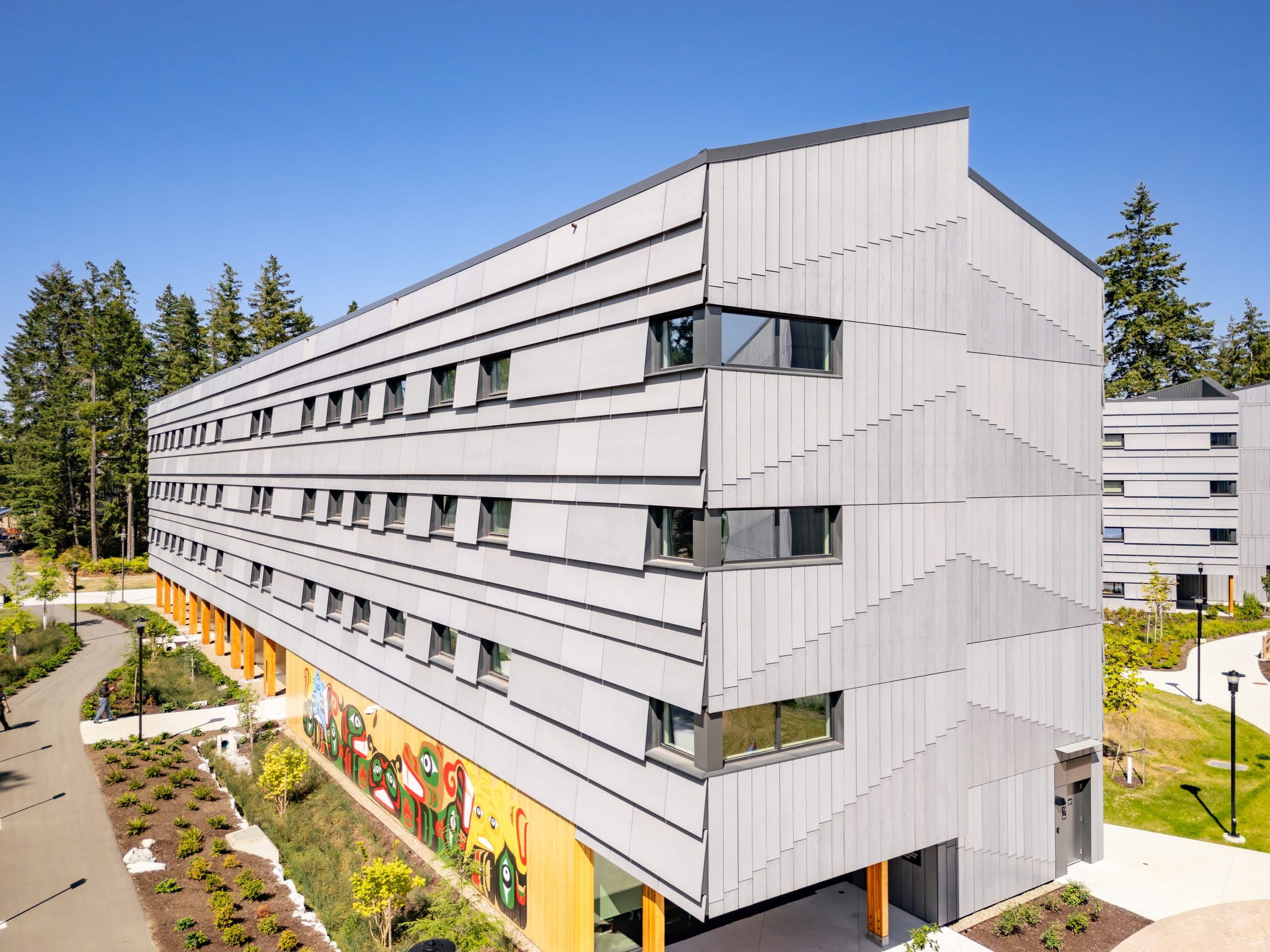 Aerial real estate media in North Island College