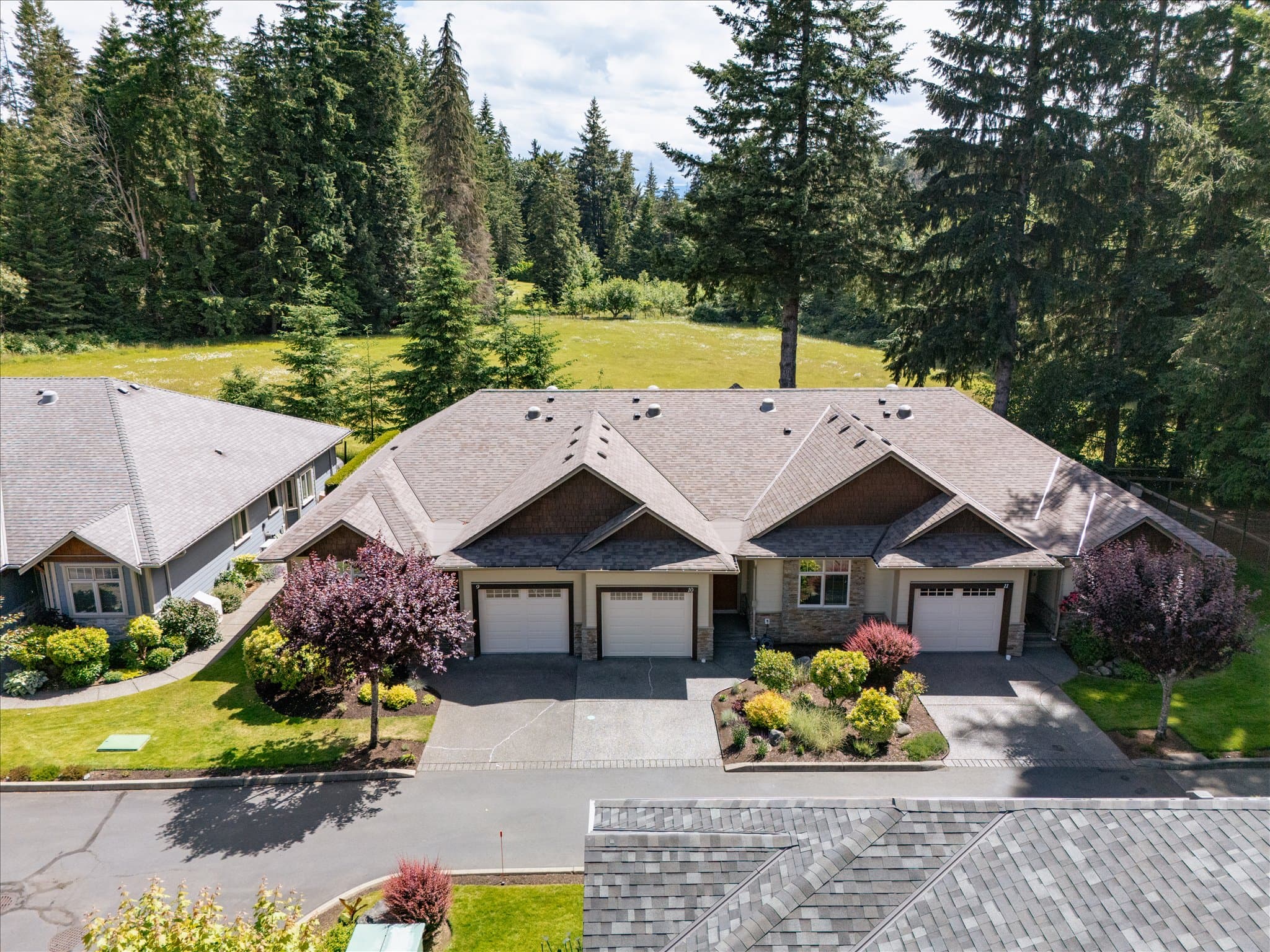 Aerial real estate media in Campbell River, BC