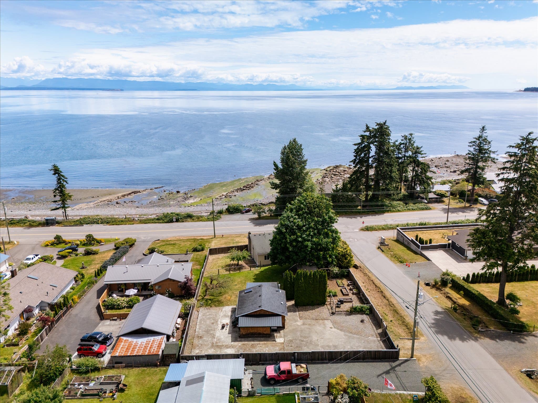 Aerial real estate media in Campbell River, BC