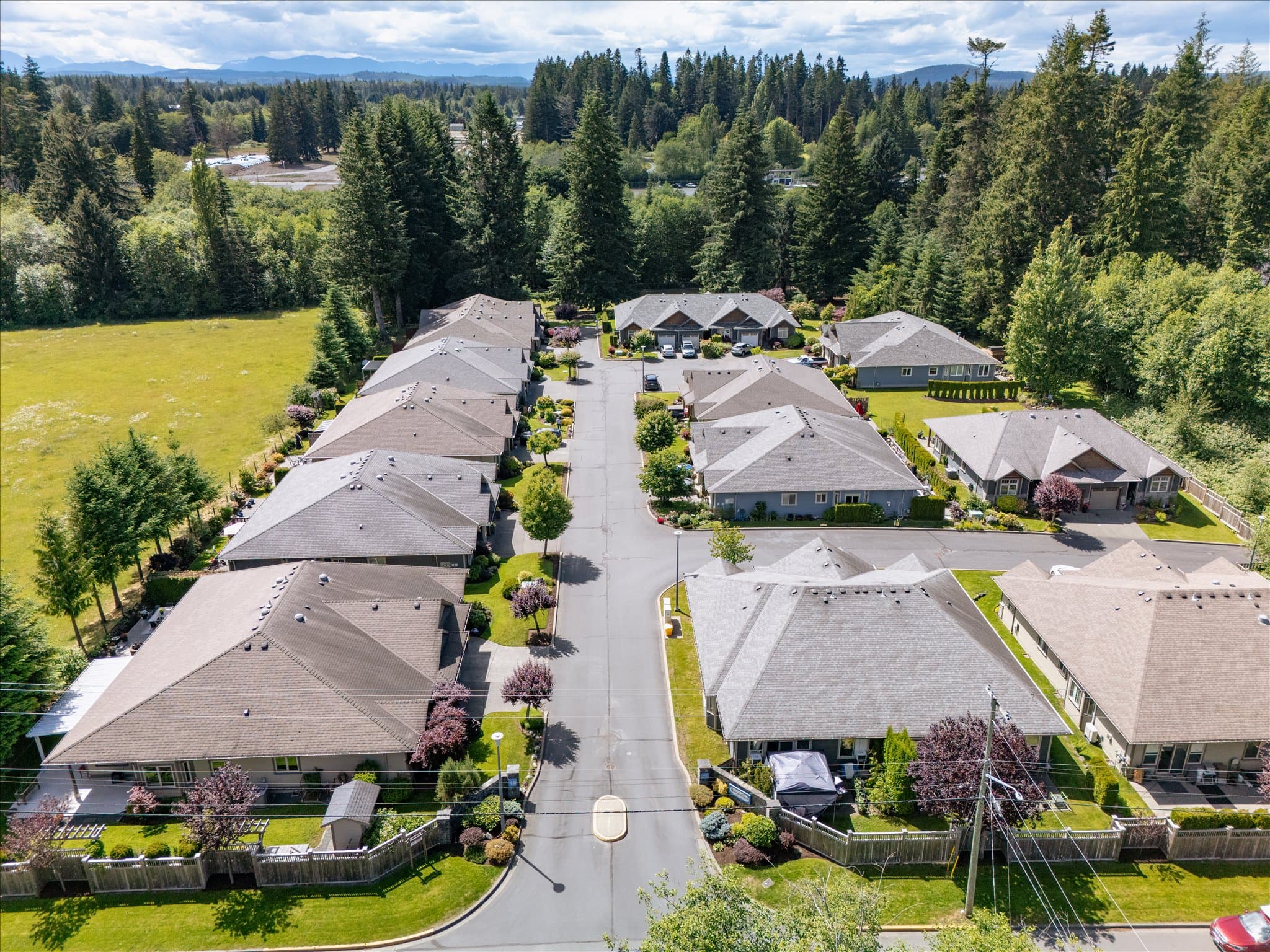 Aerial real estate media in Campbell River, BC