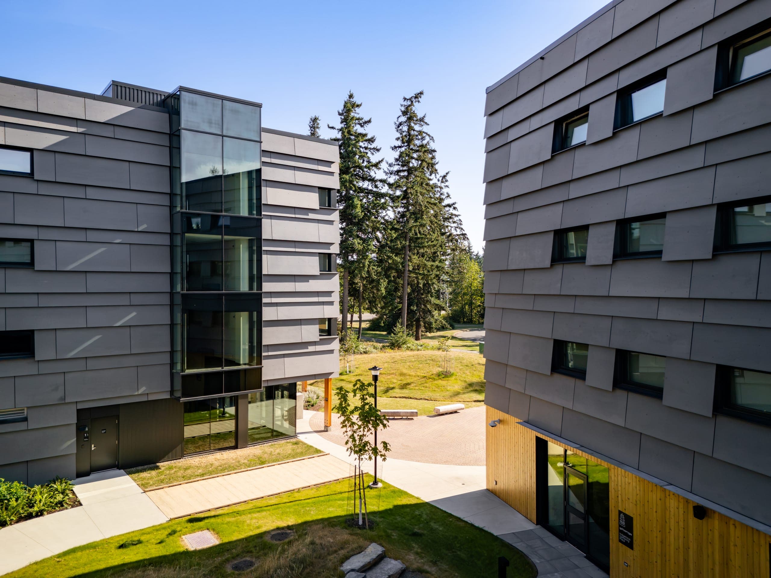Architectural photography at North Island College, Comox Valley
